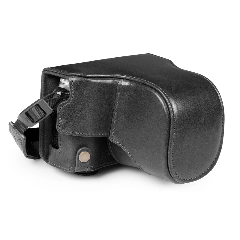 MegaGear Genuine Leather Camera Case Compatible with Fujifilm X-M5
