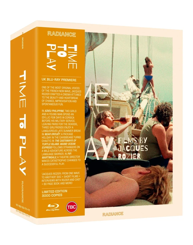 Time to Play: Films by Jacques Rozier (Limited Edition) [Blu-ray] [Region B]