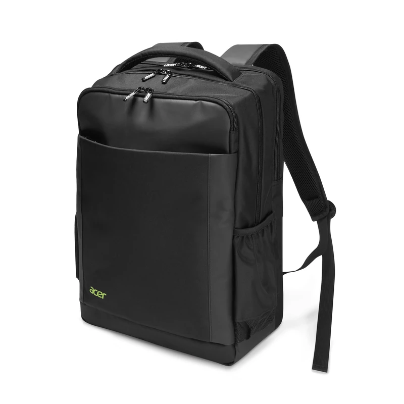 acer Backpack Premium L (15.6 inches) - Laptop Backpack with Padded Notebook/Tablet Compartment, Water Resistant Outer Material & Integrated Rain Cover, Laptop Bag, Work, Travel, Notebook, Black