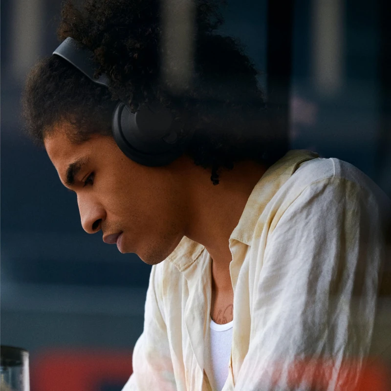 AIAIAI TMA-2 Move Wireless Headphones - Bluetooth 5.3, S11 Bio-Diaphragm Drivers, 40+ Hour Battery, Modular Design - Black Over Ear Headphones with X03 Transmitter Compatible for Ultra-Low Latency