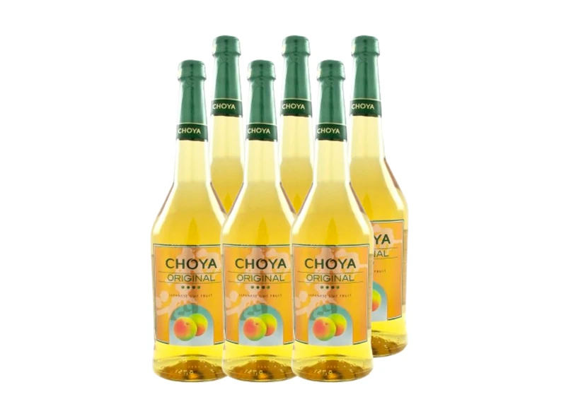 Choya Original Plum Wine 10% 750ml (Pack of 6) | Traditional Japanese Umeshu Plum Wine