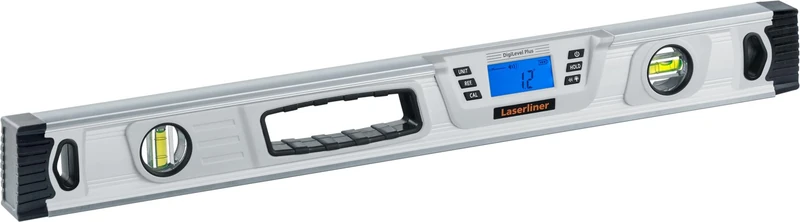 Laserliner DigiLevel Plus 60 Digital Spirit Level, 360° Angle Measurement, Flip Calibration, Magnetic Stand and Easy-to-Read Flip Screen - Image 1