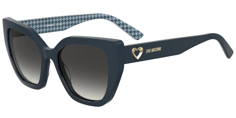 MOSCHINO LOVE, GAFAS DE SOL, MOL098/S, Blue Patches, 54, (Woman)