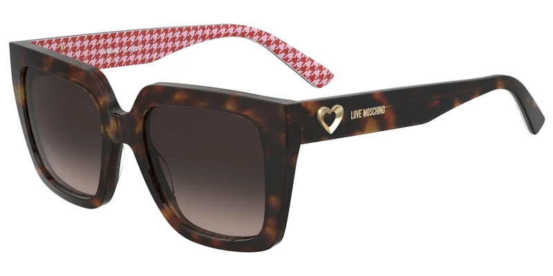 MOSCHINO LOVE, GAFAS DE SOL, MOL099/S, Havana Pattern, 53, (Woman)