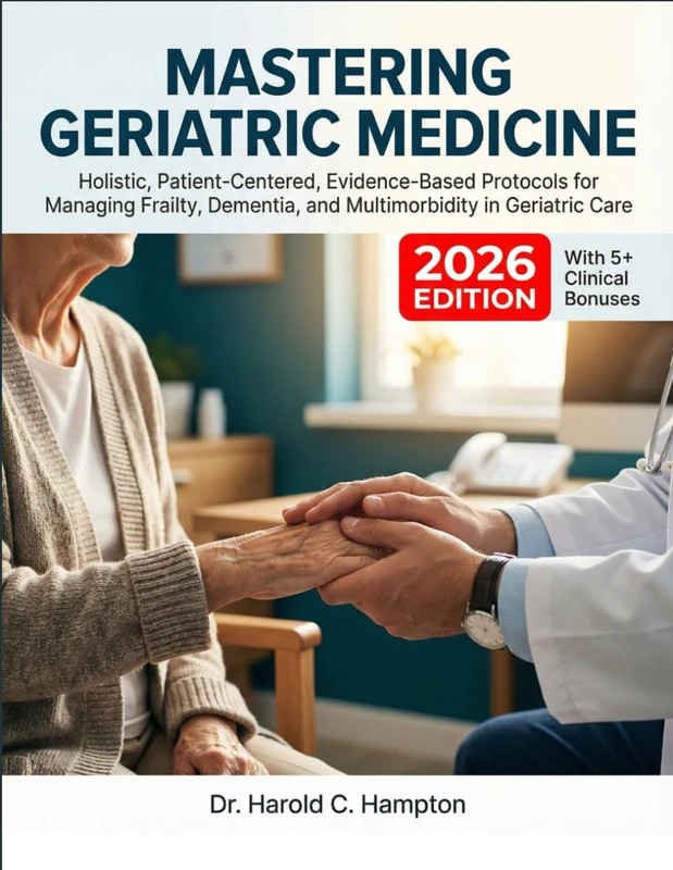 Mastering Geriatric Medicine: Holistic, Patient-Centered, Evidence-Based Protocols for Managing Frailty, Dementia, and Multimorbidity in Geriatric Care (MEDICAL TEXT BOOKS 101)