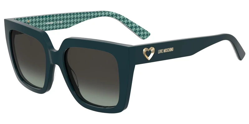 MOSCHINO LOVE, Gafas de Sol, MOL099/S, Green Pattern, 53, (Woman)