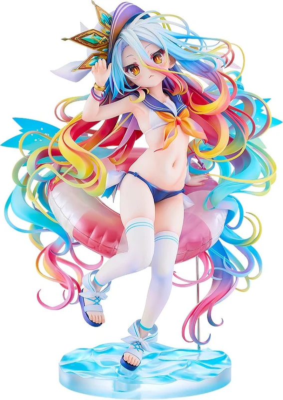 No Game No Life Statue 1/7 Shiro: Sailor Style Swimsuit Ver. 24 cm
