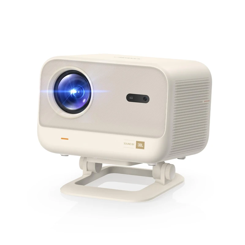 4K Projector SupportedSGS Certified Lumens/JBL Speakers/Dolby Audio Yaber 1080P FHD HDR10 Projector, Autofocus & Trapezoidal Correction, WiFi/Bluetooth Home Theater Support 20° Swivel
