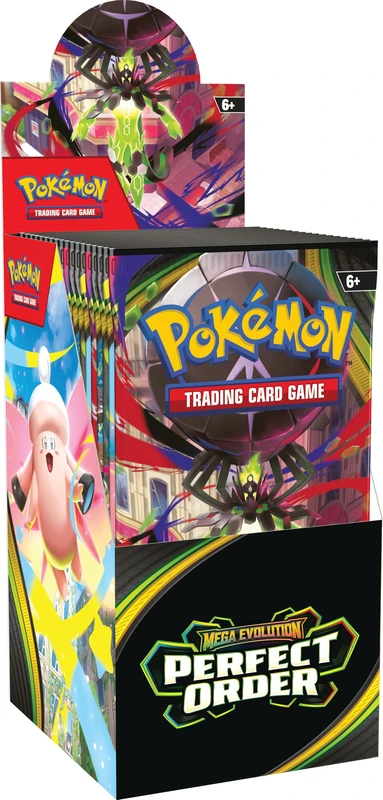 Pokémon TCG: Mega Evolution—Perfect Order Booster Display (18 Booster Packs) - Image 1