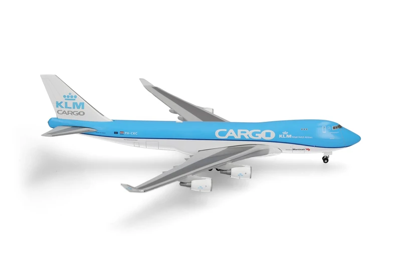 Herpa KLM Cargo Boeing 747-400ERF 1:500 Metal Model Aircraft