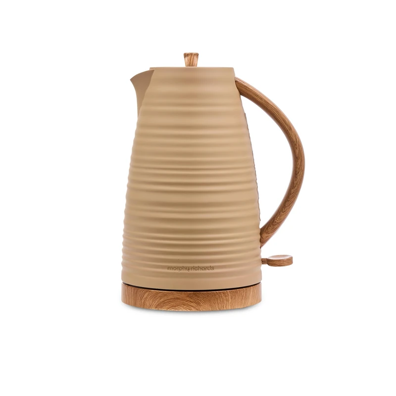 Morphy Richards Clay 1.7L Jug Kettle, 3kw Rapid Boil, Water Level Indicator, Dry Boil Protection, 360 Degree Base, Build-in Cord Storage, Felspar, 103100