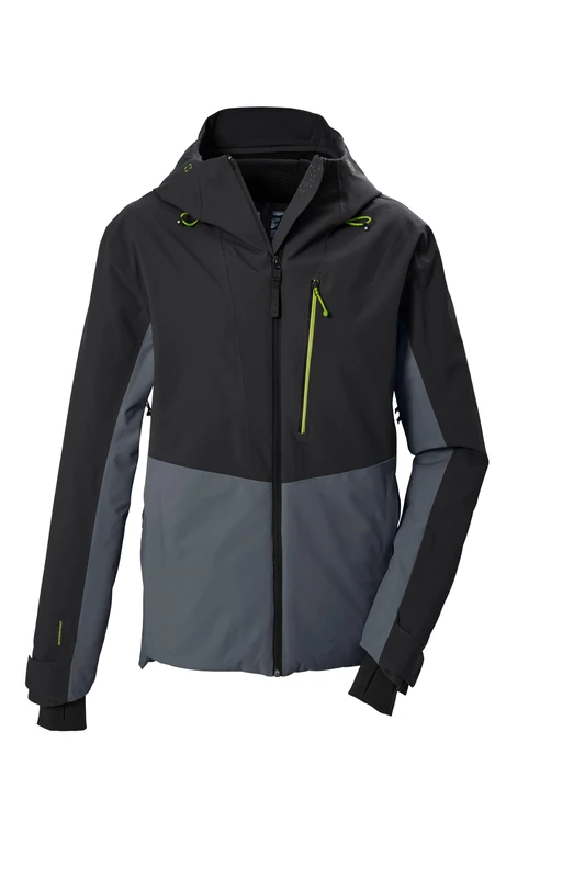 killtec KSW 65 MN Men's Ski Jacket Waterproof with Hood and Snow Guard XXL 44541-000