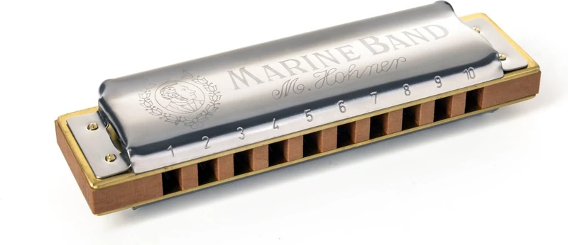HOHNER Marine Band 1896 Harmonica - E Harmonic Minor - Image 1