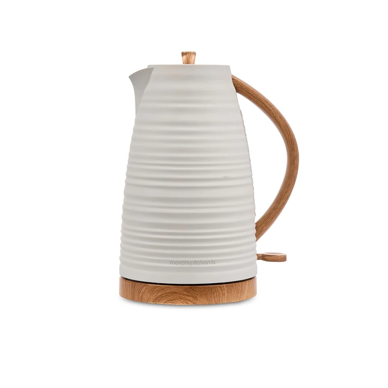Morphy Richards Clay 1.7L Jug Kettle, 3kw Rapid Boil, Water Level Indicator, Dry Boil Protection, 360 Degree Base, Build-in Cord Storage, China Clay, 103102 - Image 1