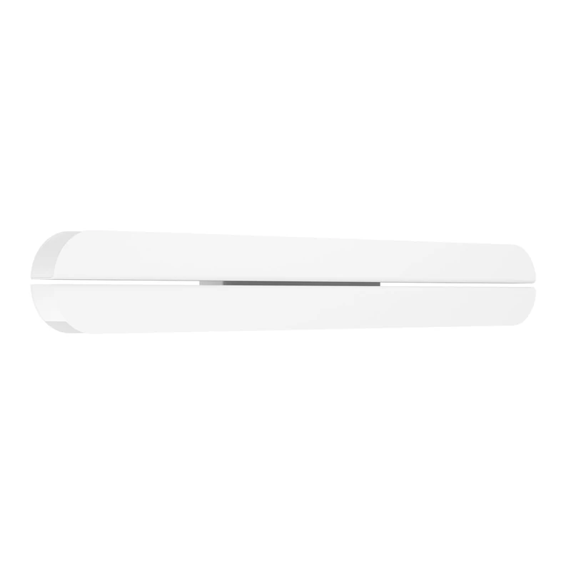 Eglo LED Wall Light Outdoor Vascella, Mounted Lamp with Indirect Lighting, Stainless Steel Spot in White, Warm White - Cool IP44, 60 cm