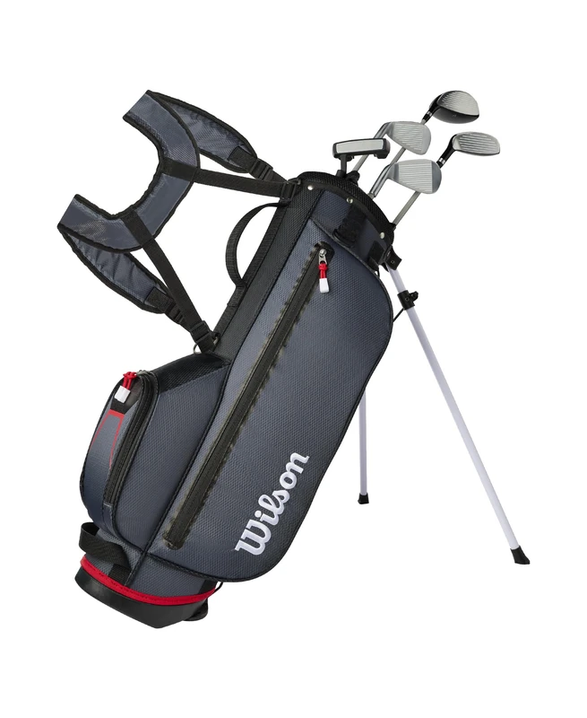 Wilson Profile Jr Complete Golf Set for Young Players, 8-Piece, Right Hand, Material: Graphite, Size: Medium