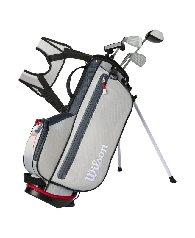 Wilson Profile Jr Complete Golf Set for Young Players, 6-Piece, Left Hand, Material: Graphite, Size: Small