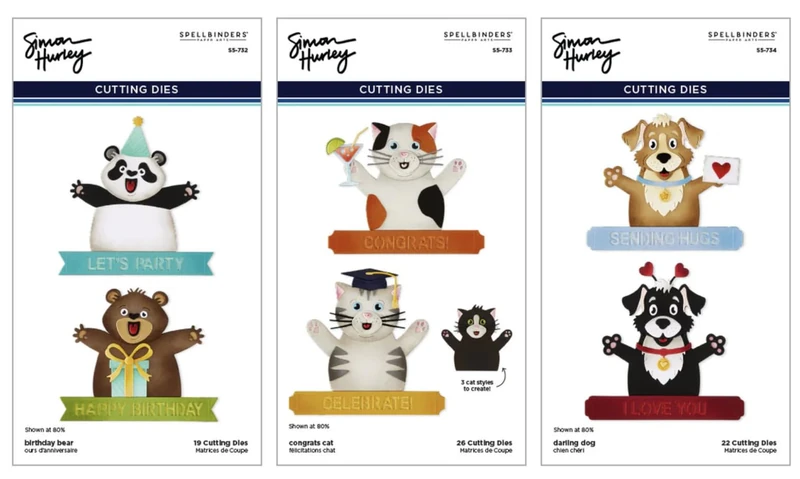 Sending Hugs Die Bundle by Simon Hurley