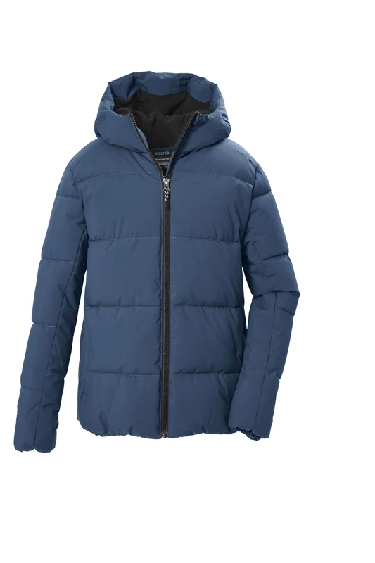 killtec KOW 146 BYS QLTD JCKT 44834-000 Boys' Quilted Winter Jacket with Hood Deep Water 152