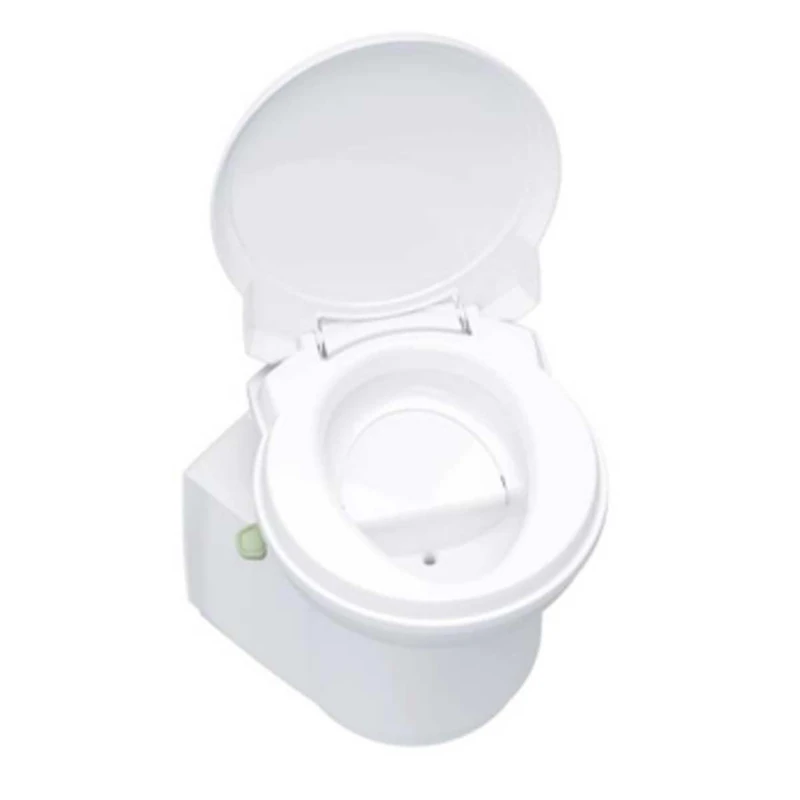 Thetford Dry Separating Toilet, Plastic, Complete S260-S, White, 60.3 x 34 x 48.8 cm, 7.5 L/7.0 L Tank, 7.1 kg, with Electric Level Indicator