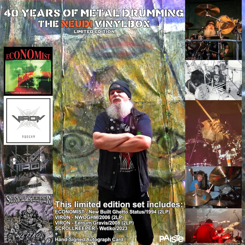 40 YEARS OF METAL DRUMMING (7LP BOX SET) [VINYL]