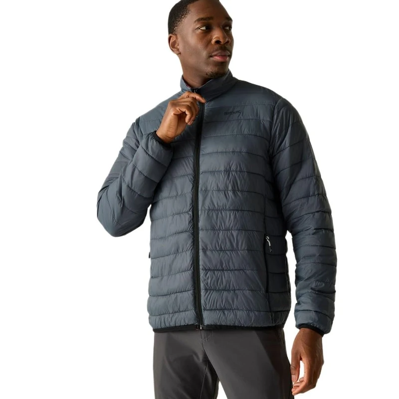 Regatta Mens Hillpack II Quilted Jacket Water Repellent Insulated Walking Hiking Coat
