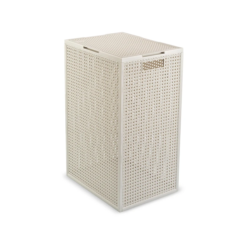 CURVER KAYA LAUNDRY HAMPER 60L Row Linen