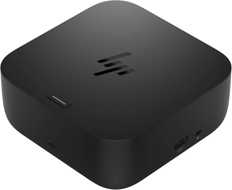 HP USB-C Docking Station 100W G6 / Multiport Docking Station - HDMI 2.1, 2X DisplayPort 1.4, 3X USB-A, USB-C, RJ45, Audio, Compatible with myHP, Windows, macOS and Chrome OS, Black
