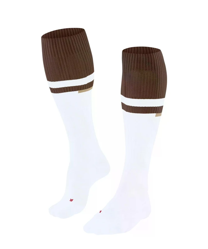 FALKE Men's RU Compression Energy M Kh Functional Yarn With Compression Running Socks 1 Pair, Beige Creme 2050 - Calf circumference W3, 8.5-11