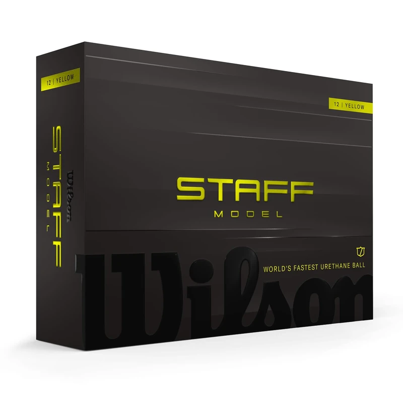 Wilson STAFF MODEL Yellow 12-BALL