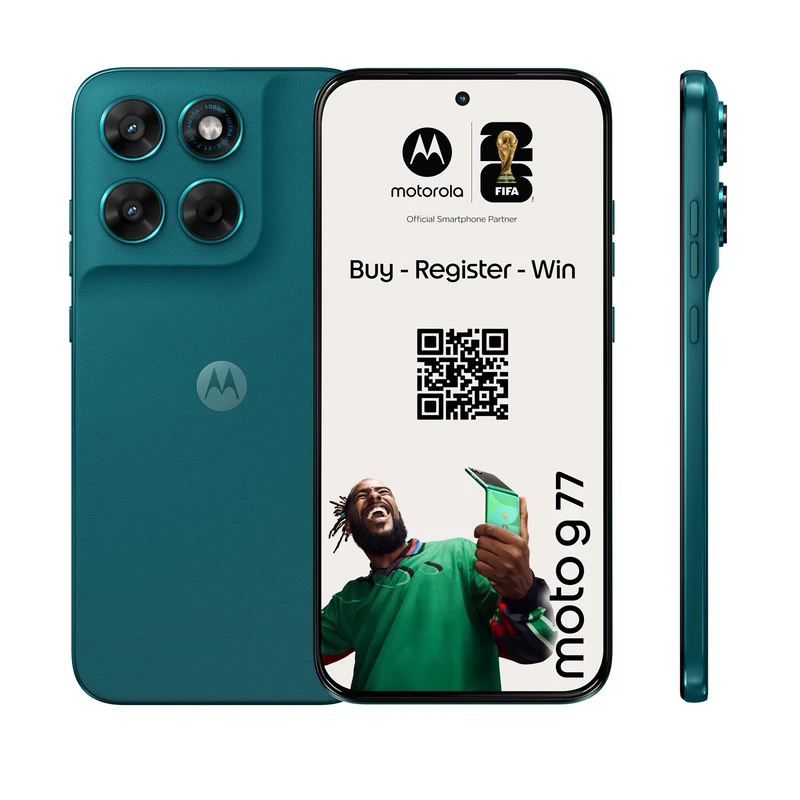 Moto g77 PANTONE Black Olive 6.78" fhd+ amoled display 108mp sony lytia camera 5200mah battery turbopower 30 dimensity 6400 with Co2 offset