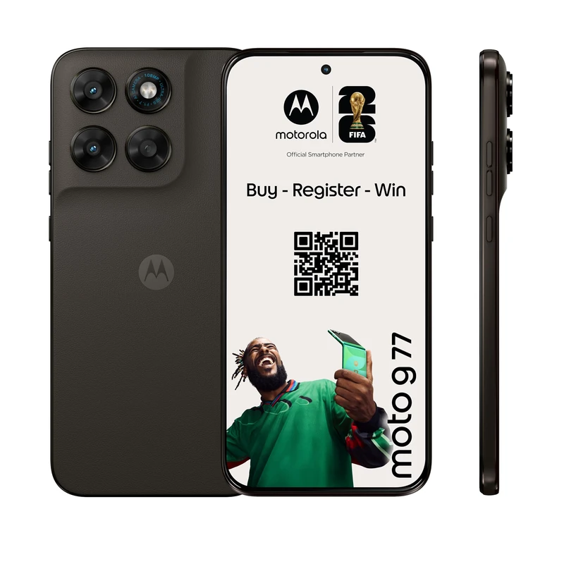 Moto g77 PANTONE Shade Spruce 6.78" fhd+ amoled display 108mp sony lytia camera 5200mah battery turbopower 30 dimensity 6400 with Co2 offset