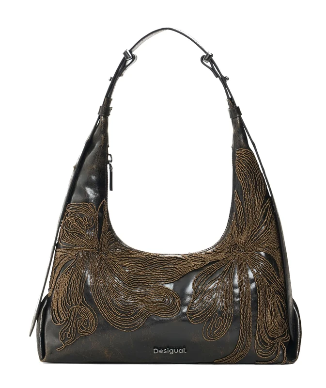 Desigual Mistral Busan Shoulder Bag Brown dark brown