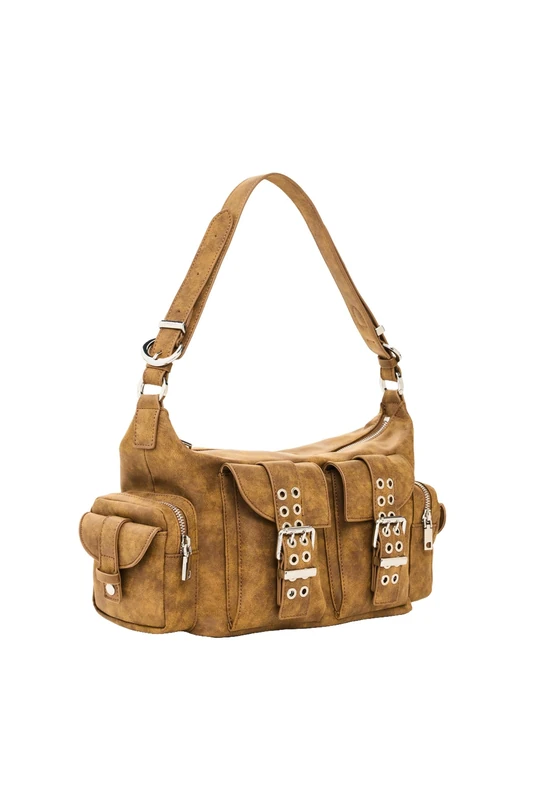 Desigual Woman Bag Brown One size