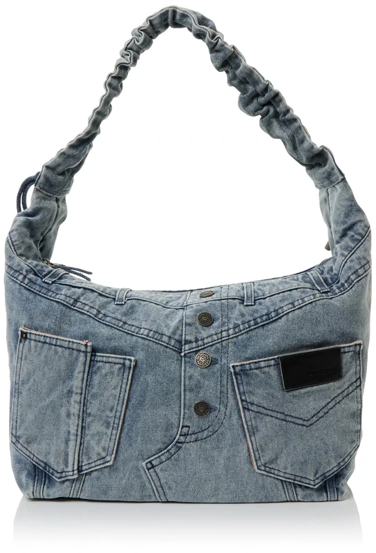 Desigual cross body bag Jackdenim Matsue Shoulder Bag Denim Medium Light light blue