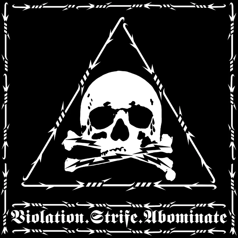 Violation.Strife.Abominate (Ltd. Silver & Black marbled gatefold LP) [Vinyl LP] [VINYL]