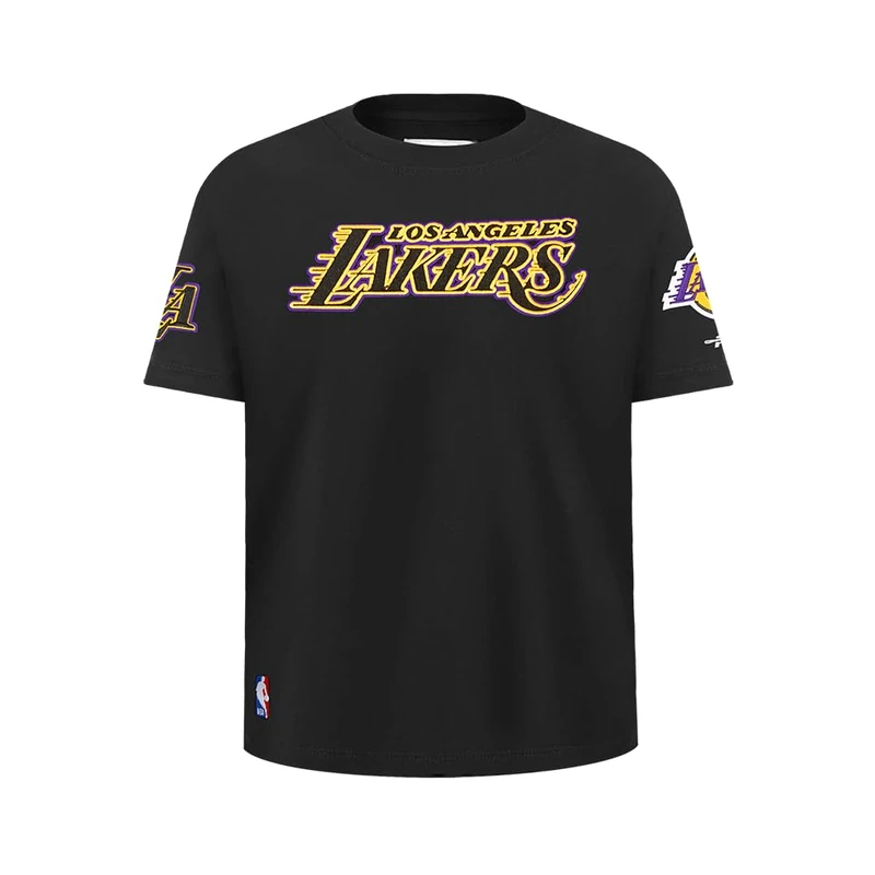 Pro Standard Big Boys NBA Los Angeles Lakers Mesh Button Down Mesh Top Black/Purple XL
