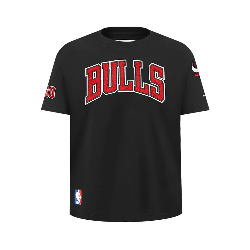 Pro Standard Big Boys NBA Chicago Bulls Mesh Button Down Mesh Top Red/Black XL - Image 1