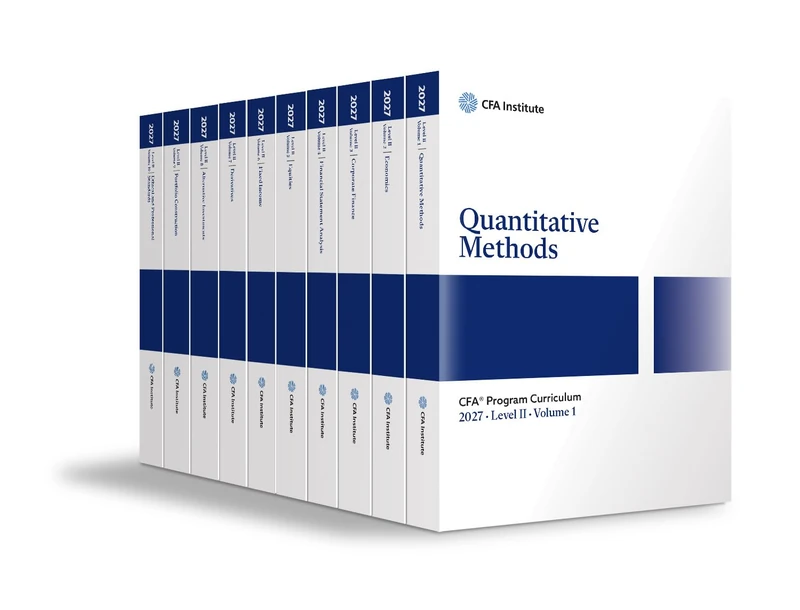2027 Cfa® Program Curriculum, Level II Box Set - Image 1