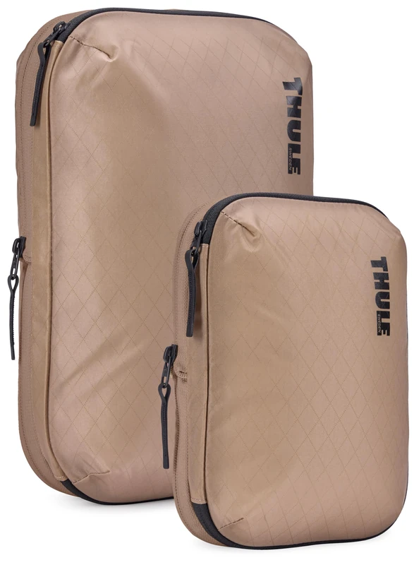 THULE garment bag Compression Packing Cube Set Gentle Beige brown