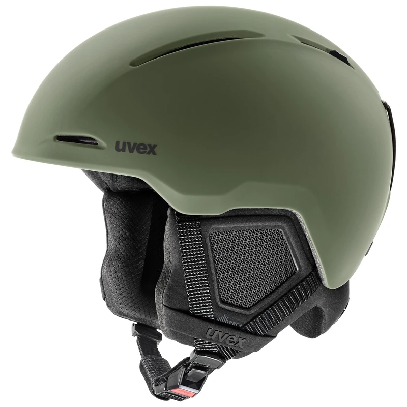 uvex monte LT – robust, lightweight and stylish ski helmet for women and men with individual size adjustment – khaki matt – 59–63 cm