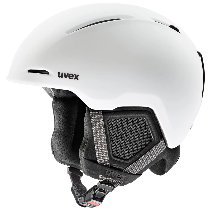 uvex monte LT – robust, lightweight and stylish ski helmet for women and men with individual size adjustment – white matt – 51–55 cm