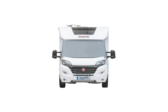 HINDERMANN Transparent Screen Sun Protection Mat for Renault Master III from 2019, Grey, Polyester, 140 x 35 x 20 cm