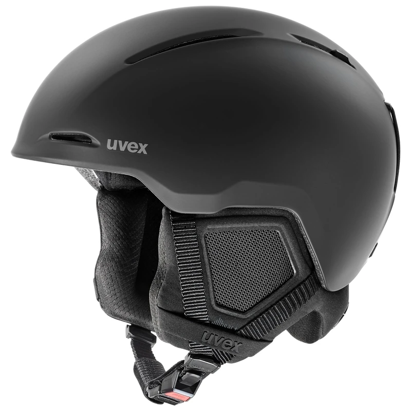 uvex monte LT – robust, lightweight and stylish ski helmet for women and men with individual size adjustment – black matt – 59–63 cm