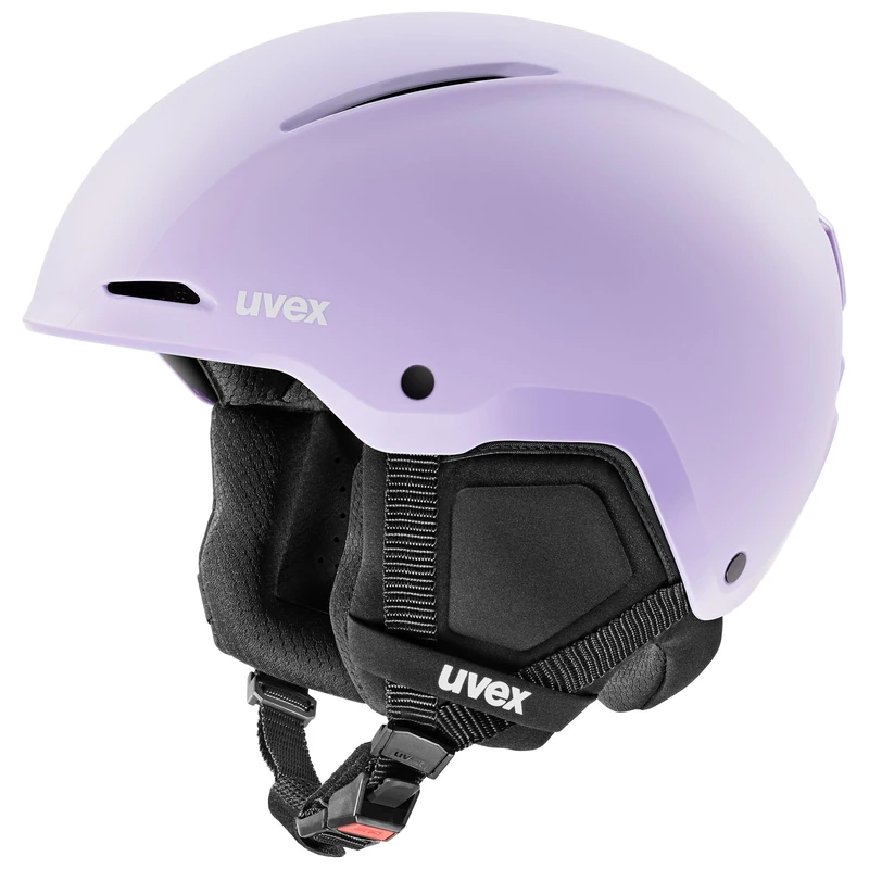 uvex minimo – extremely lightweight, safe ski helmet with individual size adjustment for children – cool lavender matt – 51–55 cm