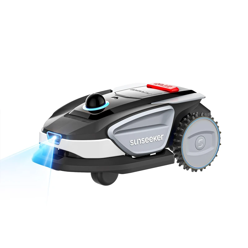 Sunseeker S4 Wireless Robotic Lawnmower - 1000 m2 LiDAR AI
