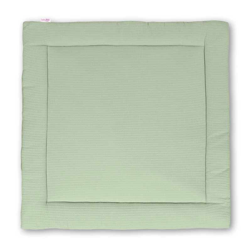 babybay Crawling Blanket 120 x 120 cm Waffle Pique Jade Green