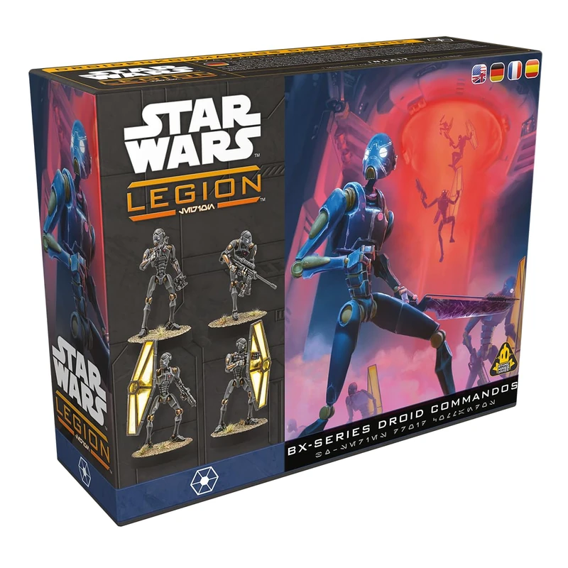 Asmodee | Star Wars: Legion BX-Series Droid Commandos | Miniatures Game | Ages 14+ | 2 Players | 90 Minutes Playing Time