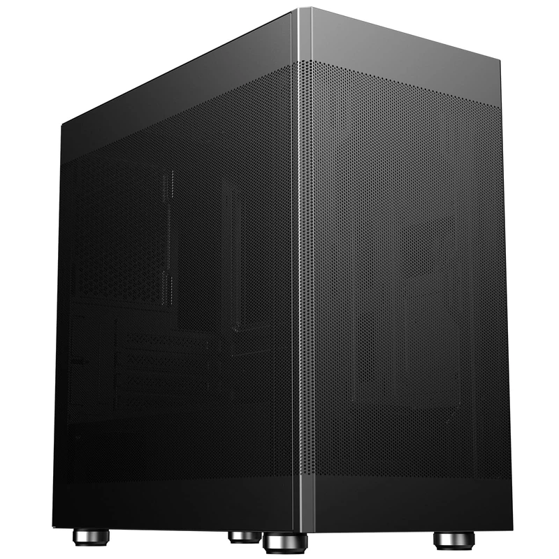 Itek Case PROMESH 35B Gaming Office Mini Tower mATX- Type-C- 2xUSB3-3 Sides MESH