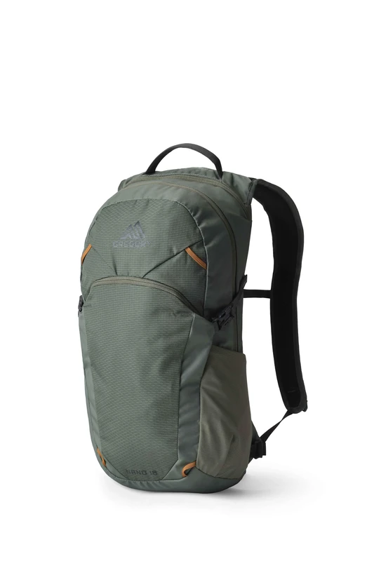 Gregory Essential Hiking - Nano 18 - Casual Backpack, 51 cm, 18 L, 0.48 KG, Lightweight day backpack, Reservoir Compatible, Colorful backpack, Green (Terrain Green) - Image 1